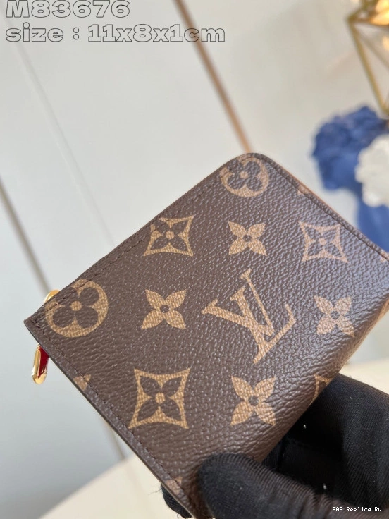 AAA Pruses Bags Noa Vuitton Louis Compact Wallet-11*8.5*1.5CM 0807